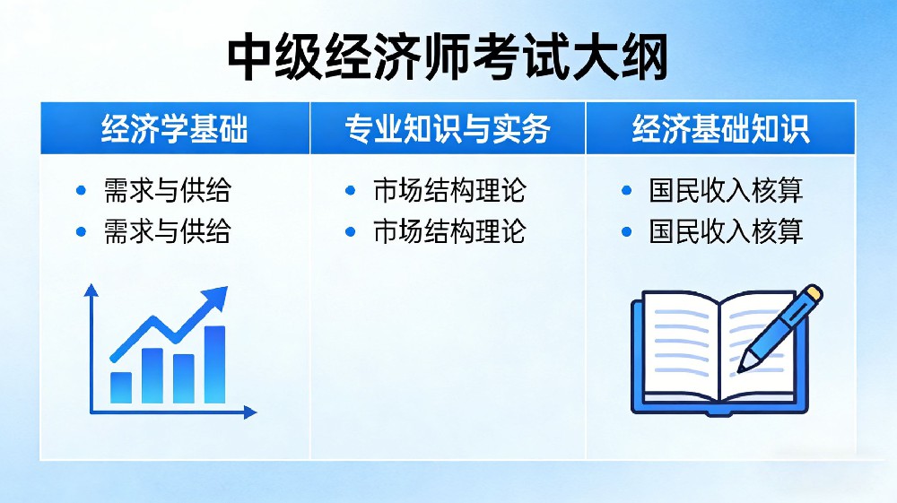 2024 年中级经济师考试大纲重点提炼与备考策略分析报告